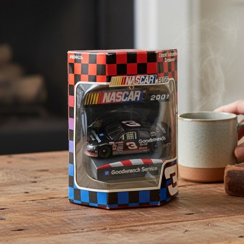Dale #3 2001 Nascar Collectible Christmas Ornament Winners Circle New